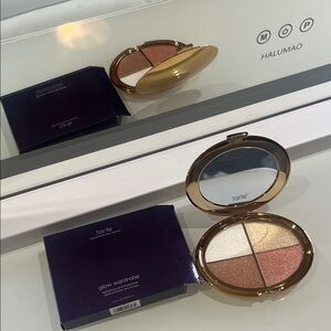 Tarte Radiant Glow Highlighter Palette - Gold, White, Brown